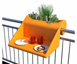 multifunctional balcony table