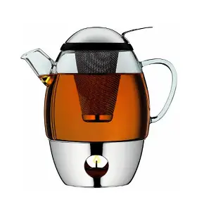 tea pot with integrated tea egg