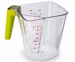 2 in 1 measuring jug