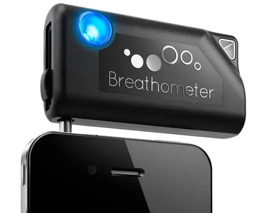 Breathometer smartphone breathalyzer