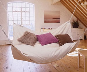 Le Beanock bean bag hammock combo