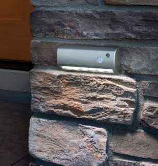 weatherproof motion sensor light