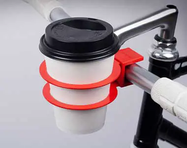 bicycle handlebar coffee cup holder 