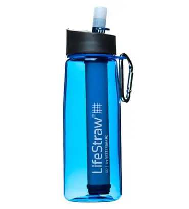 Lifestraw Go water filtering sports bottle 