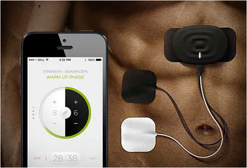 Smartmio, app connected, electronic muscle stimulator