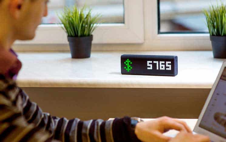 LaMetric smart ticker