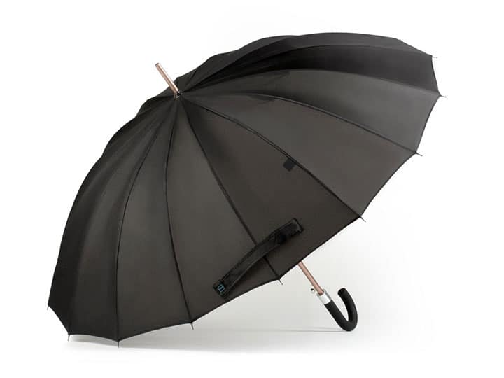 a smart umbrella, actually a pretty good idea