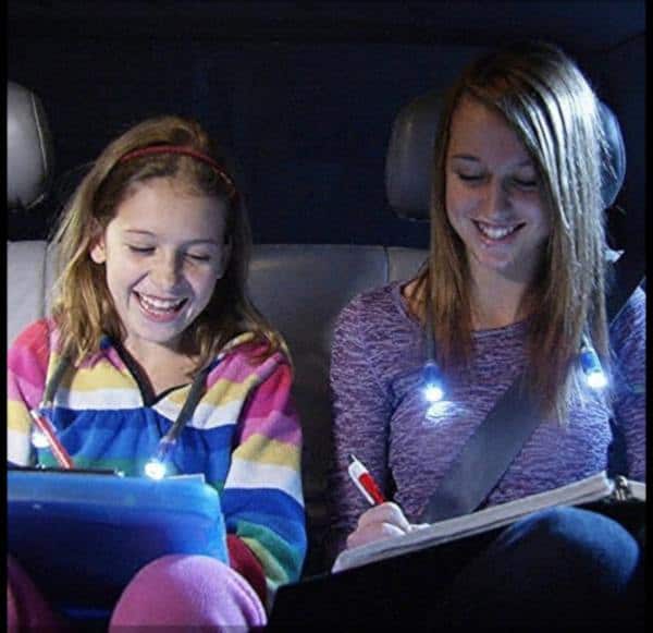 USB-rechargable hands-free reading light