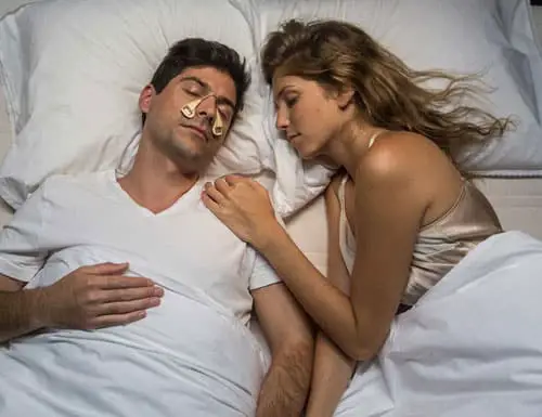 Silent Partner lightweight anti-snoring device