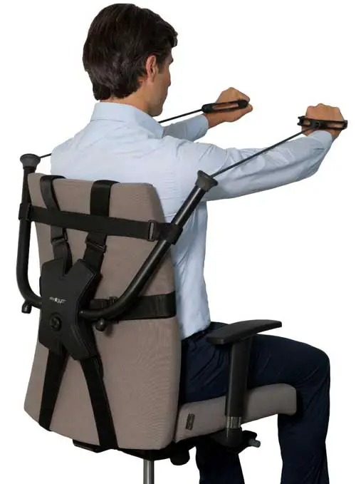 OfficeGym, turn your desk chair into a physical workout station