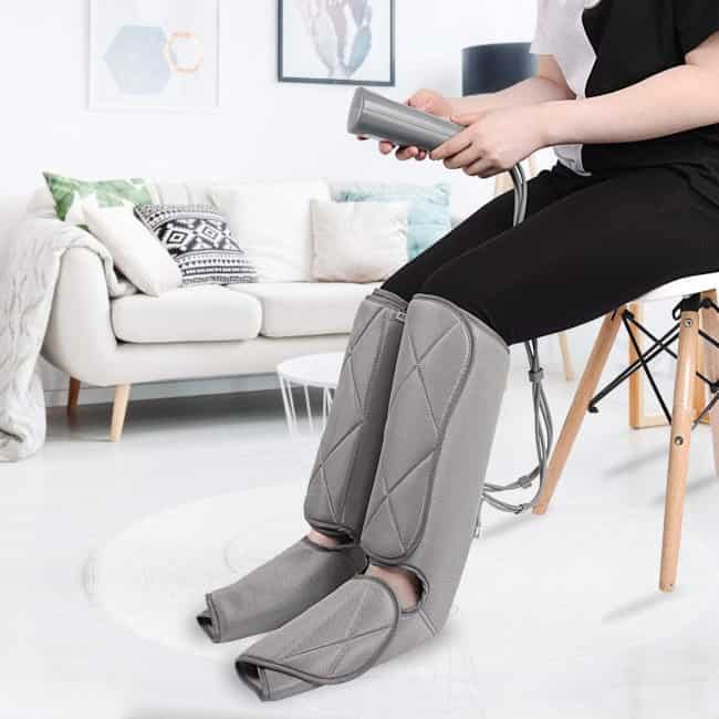 portable calf foot massage device