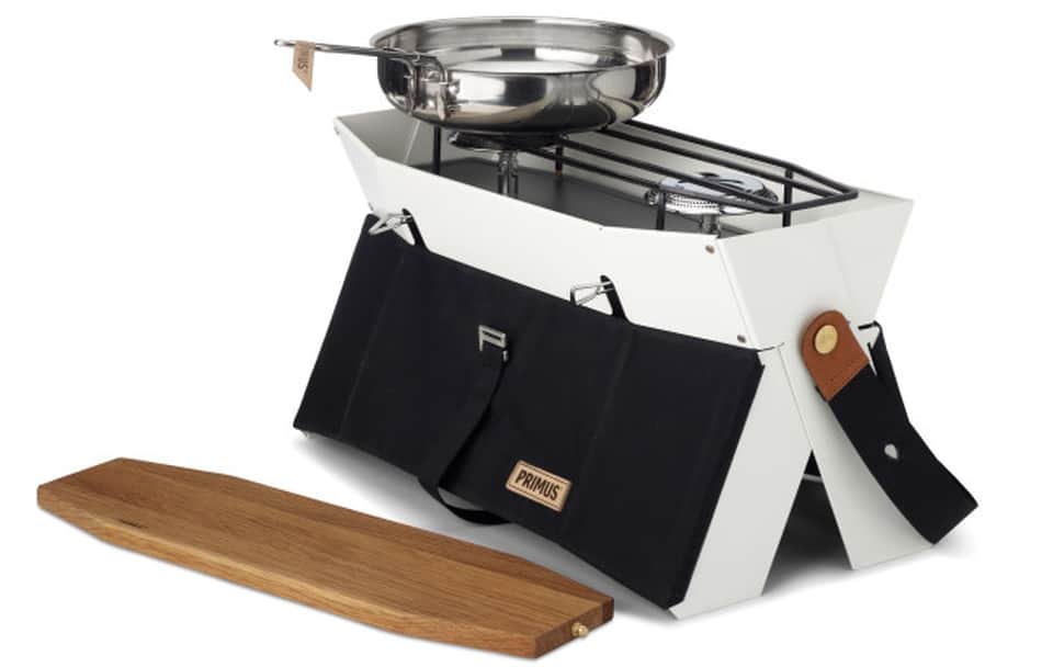 foldable stove in a bag