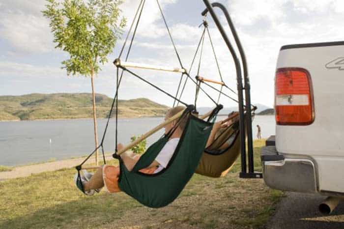 pickup truck camping equipment