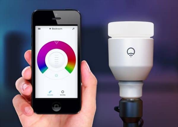 LIFX smart controllable light bulb