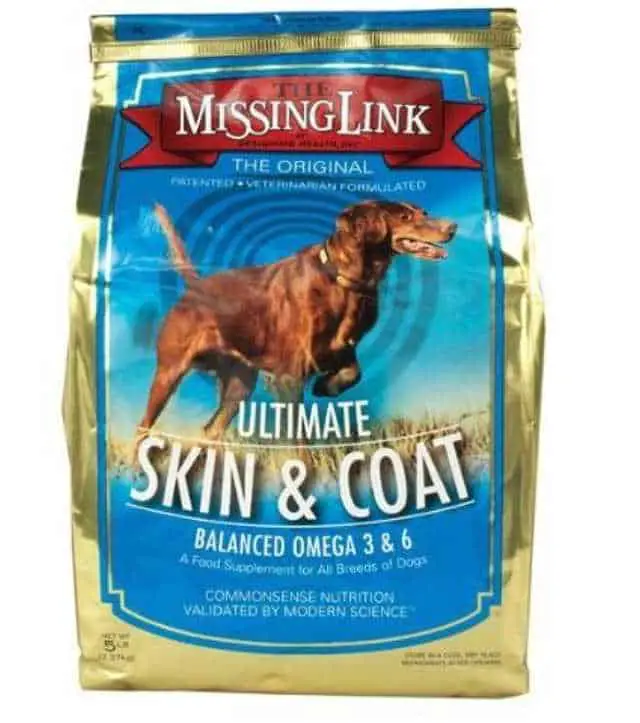 dietary dog supplement for skin and coat