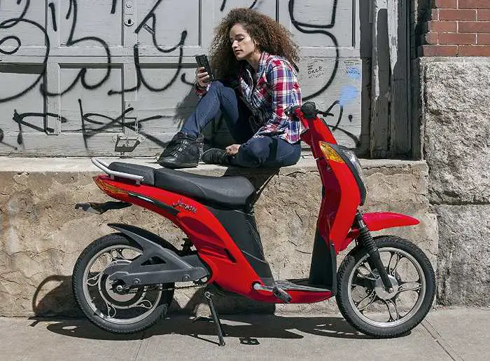 electric moped scooter