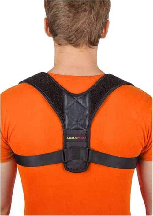 posture corrector brace for men and women reduces hunching