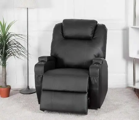 massage power lift recliner with built-in rear wheels for easy moving