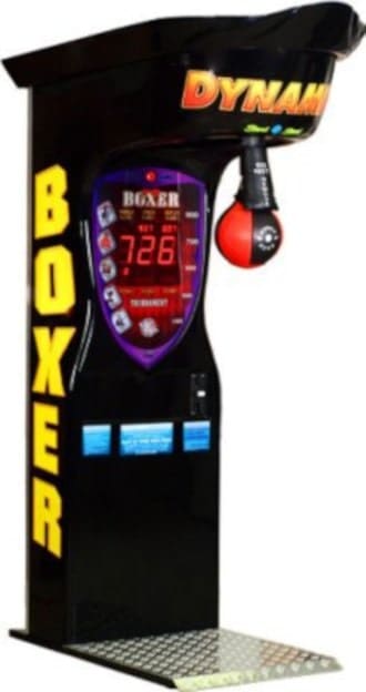 game room idea: boxing machine