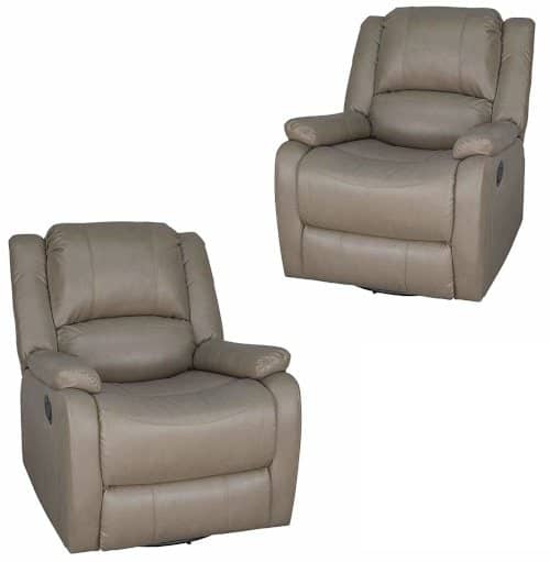 RV recliner slide out theater seats