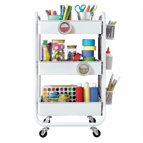 rolling utility cart makes great addition to the craft room