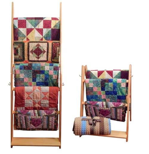 display your quilts in style while saving space