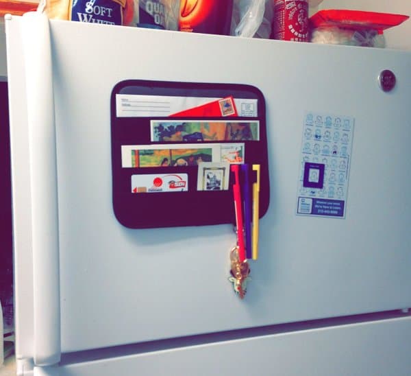 magnetic fridge organizer great for school or office stuff