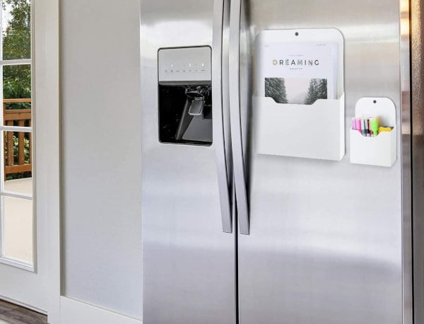 magnetic file holder for your fridge