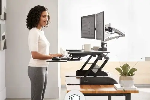 best selling sit stand computer workstation