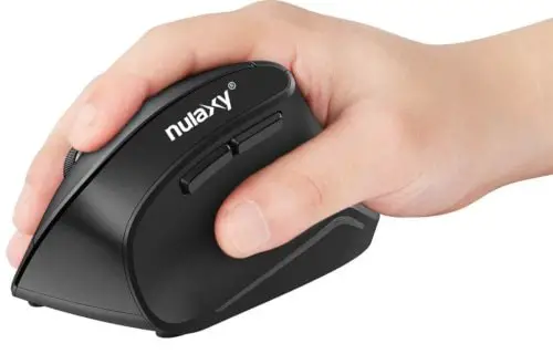 vertical mouse ensures your hand and wrist stay at a healthy angle
