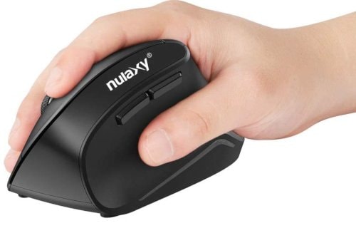 vertical mouse ensures your hand and wrist stay at a healthy angle