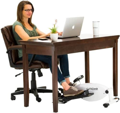 under desk exercise machines can help reduce the adverse effects of sitting all day