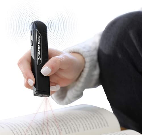 Artificial Intelligence text reading pen scanner